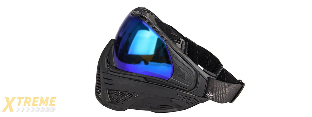 Push Paintball Unite Mask — Full-Face Paintball Goggles with Anti-Fog Ventilation