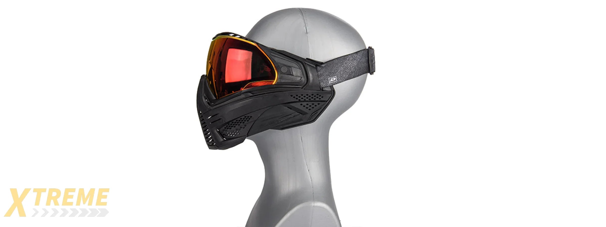 Push Paintball Unite Mask — Full-Face Paintball Goggles with Anti-Fog Ventilation