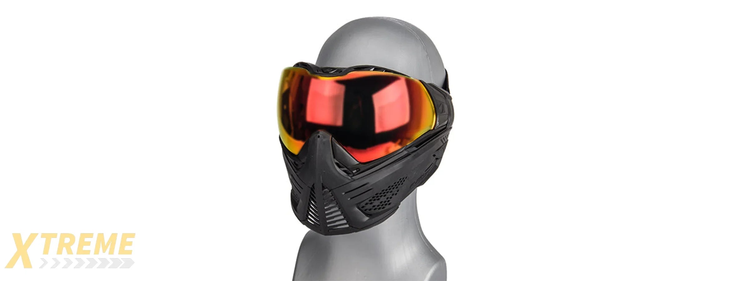 Push Paintball Unite Mask — Full-Face Paintball Goggles with Anti-Fog Ventilation