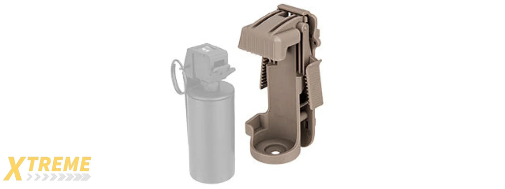 QR FLASH BANG GRENADE HOLSTER FOR MOLLE - TACTICAL QUICK-RELEASE DESIGN
