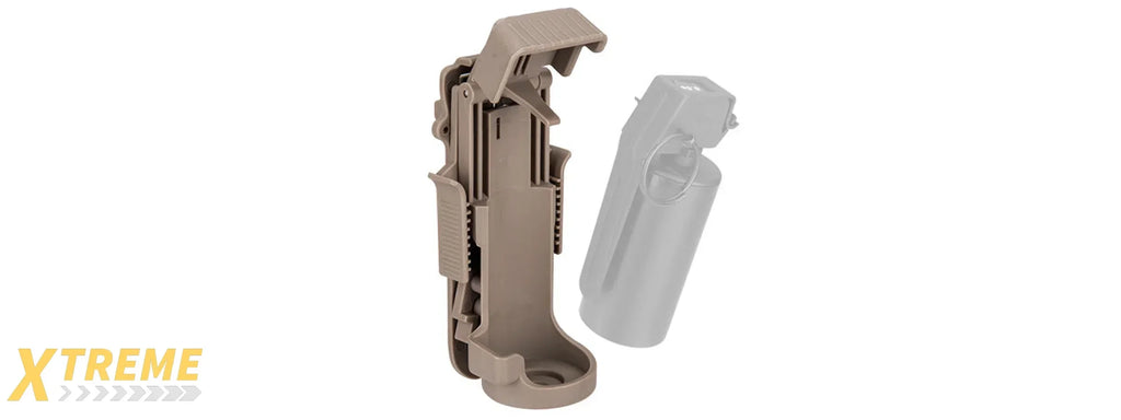 QR FLASH BANG GRENADE HOLSTER FOR MOLLE - TACTICAL QUICK-RELEASE DESIGN