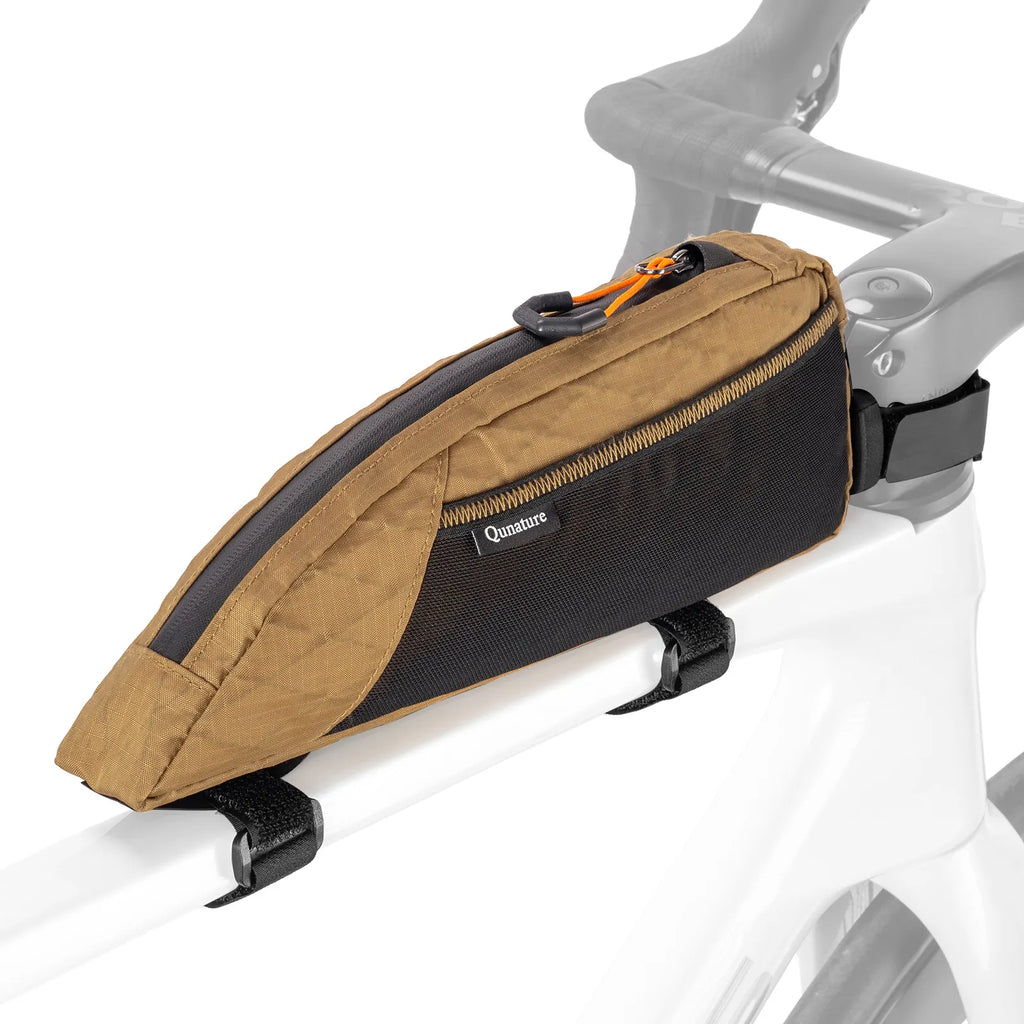 Water-repellent Top Tube Bag for Bikepacking 1L