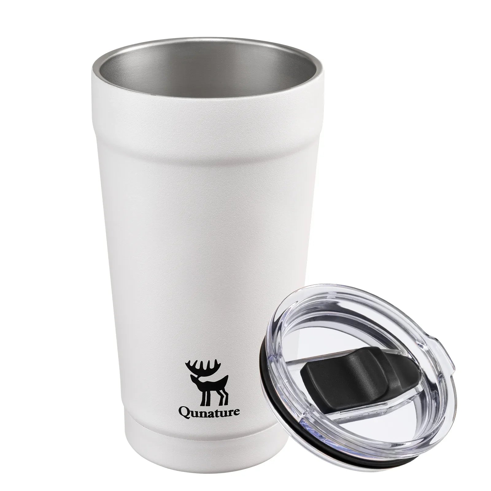 Stainless Steel Coffee Cup with Eco-Friendly Design, 6-Hour Thermal Performance for Hot & Cold Drinks