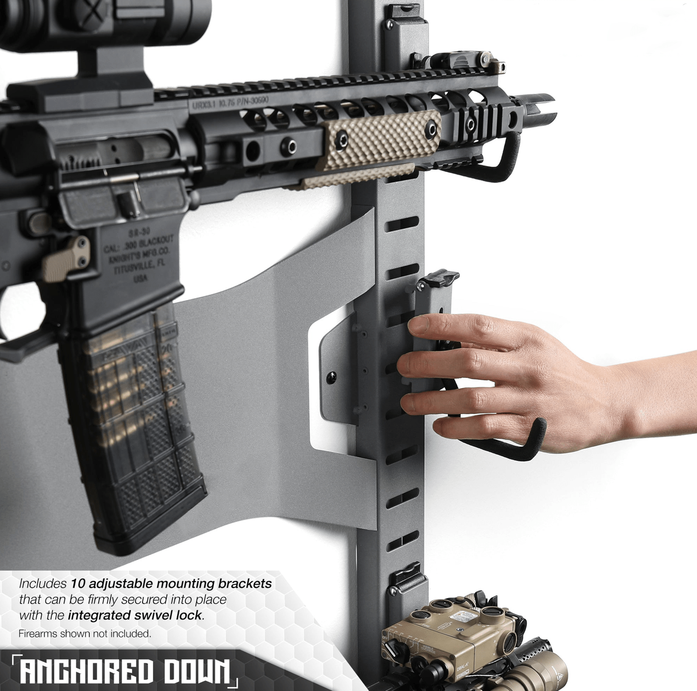 Horizontal Wall Rack