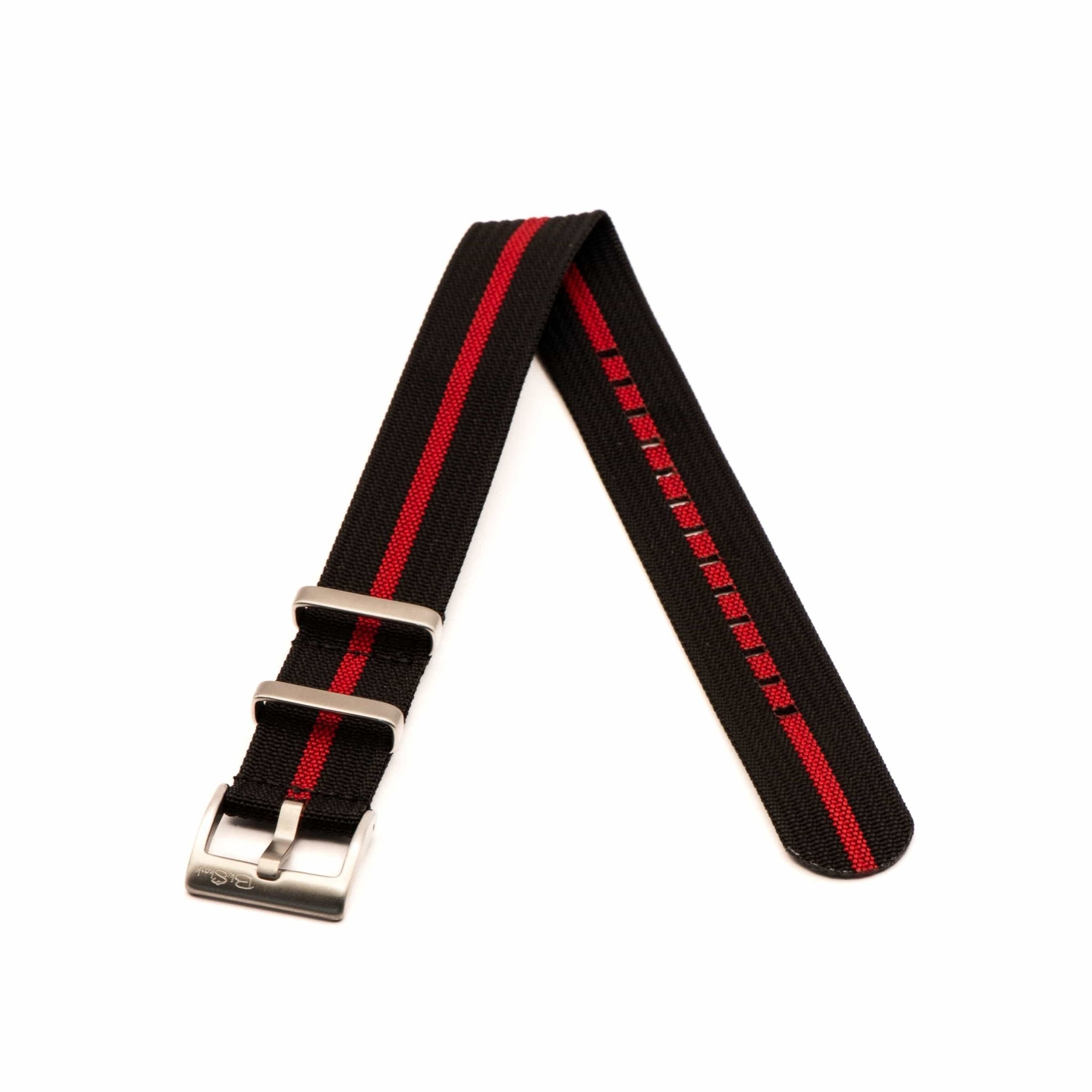 Ribbed Single-Pass - Black & Red