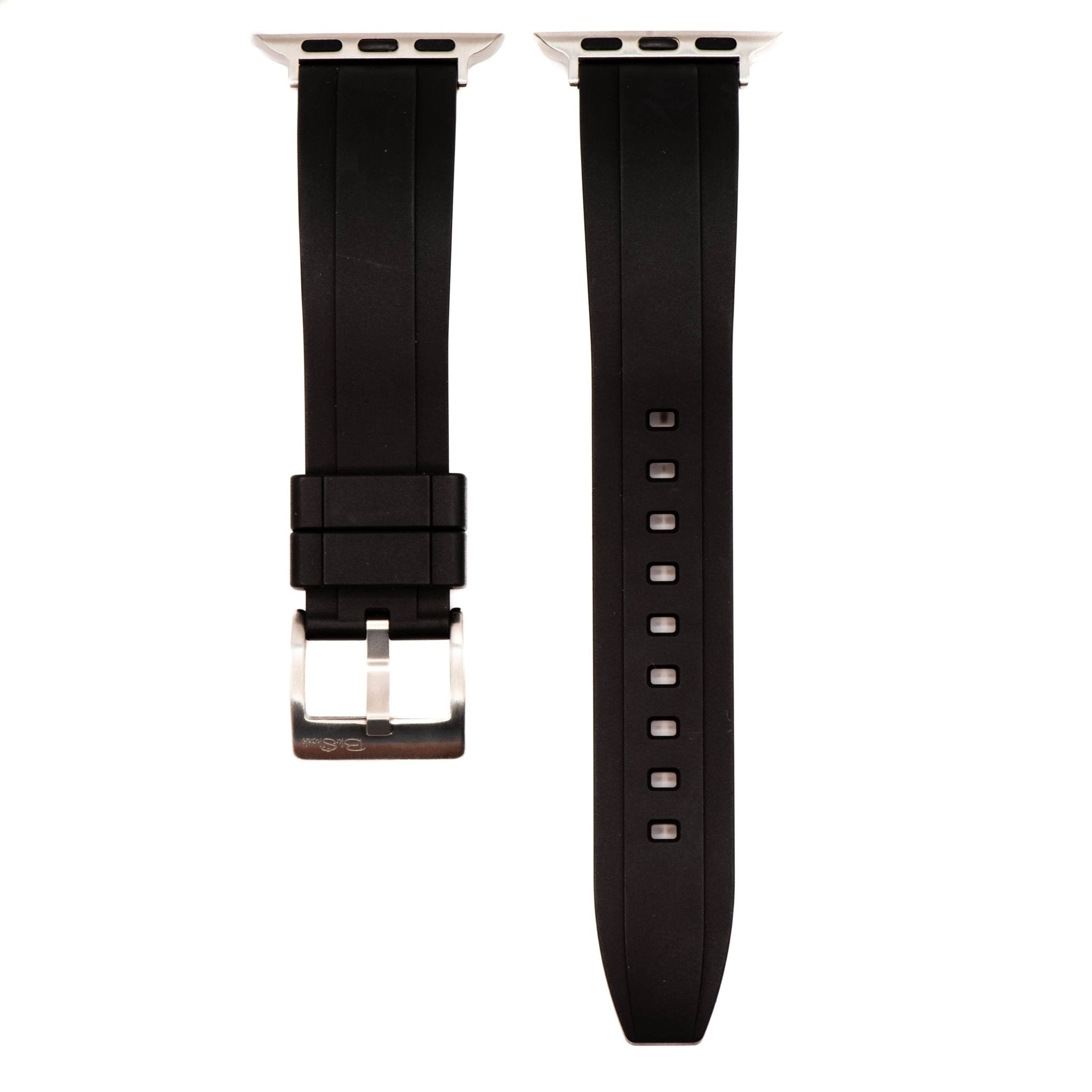 Ridge Rubber Band - For Apple Watch - Black