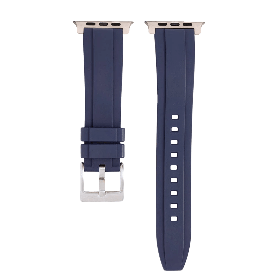 Ridge Rubber Band - For Apple Watch ULTRA - Blue