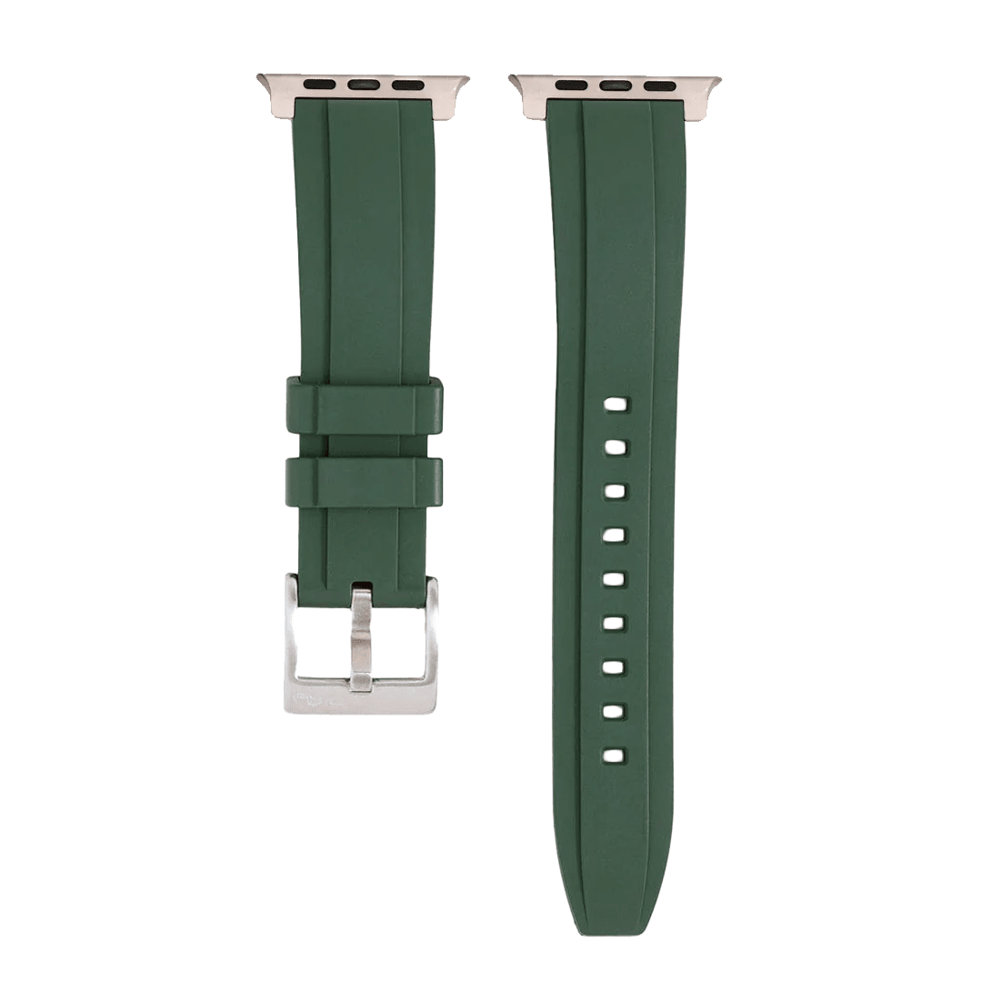 Ridge Rubber Band - For Apple Watch ULTRA - Grenade Green