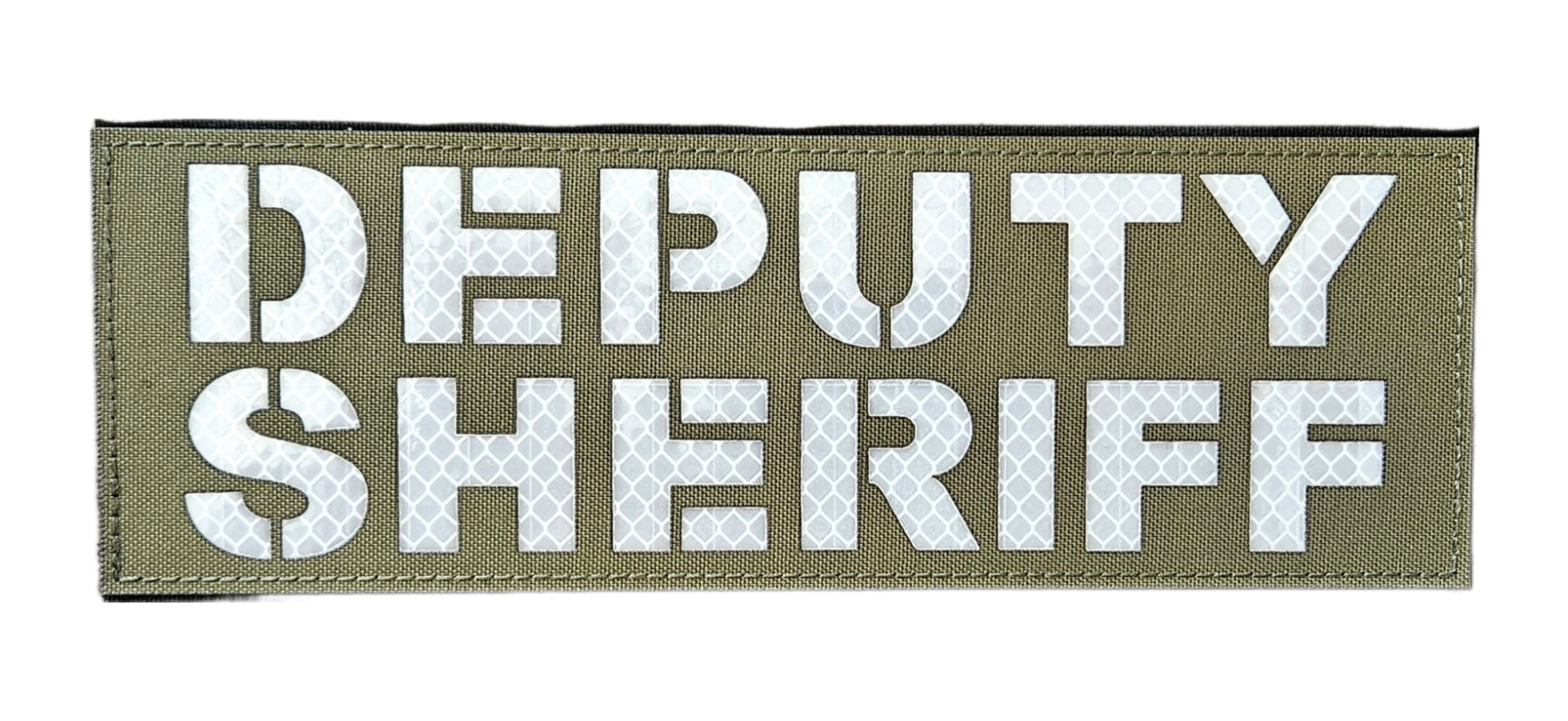 (3"×9") "DEPUTY SHERIFF" PATCH.