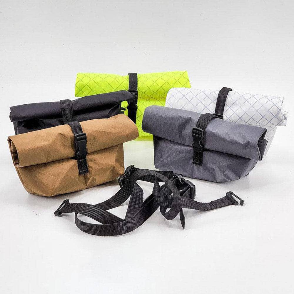 Roll top Fanny Pack ultralight Ecopak fabric