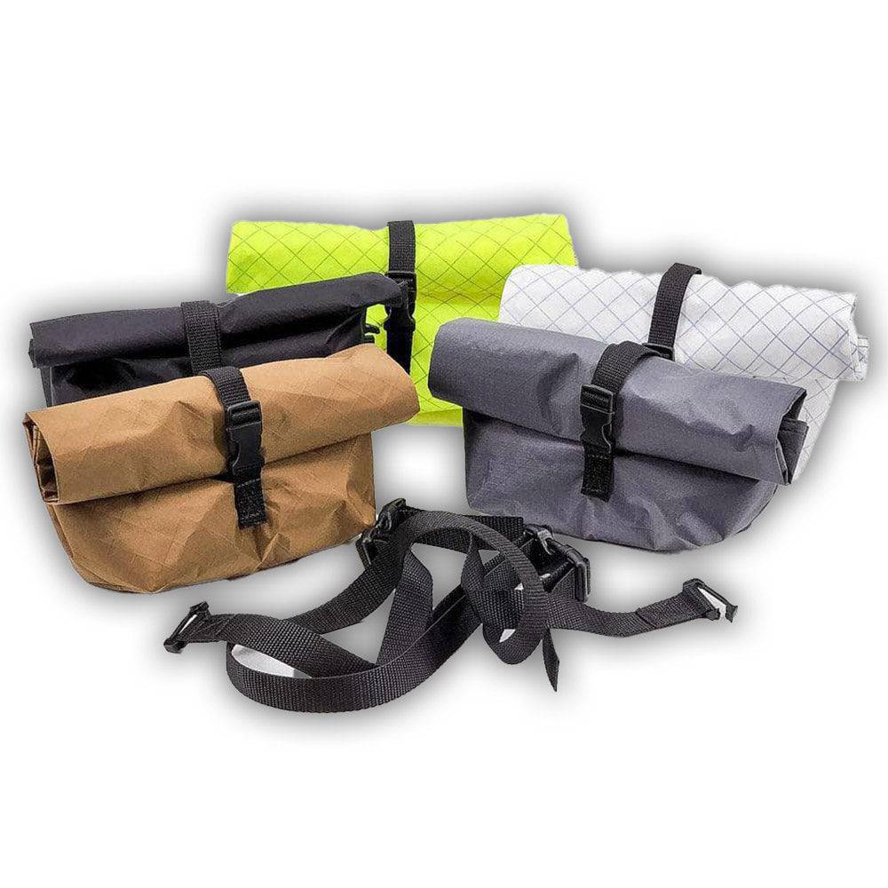 Roll top Fanny Pack ultralight Ecopak fabric