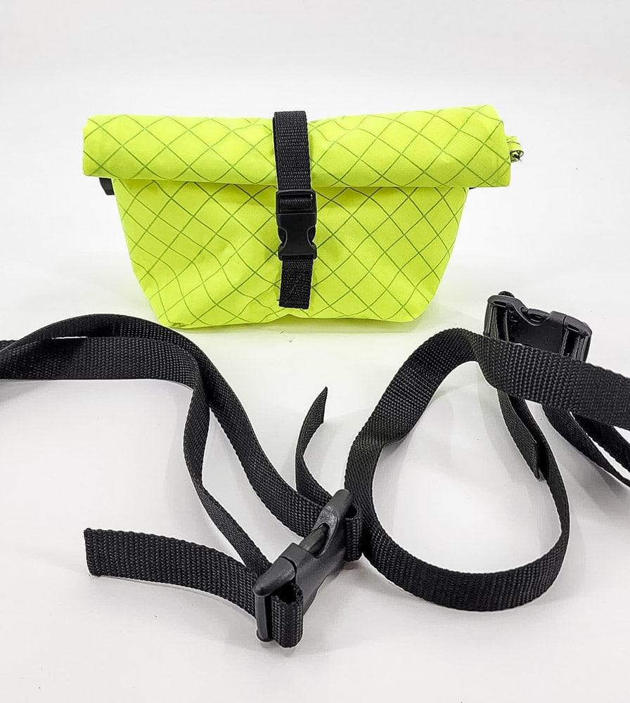 Roll top Fanny Pack ultralight Ecopak fabric