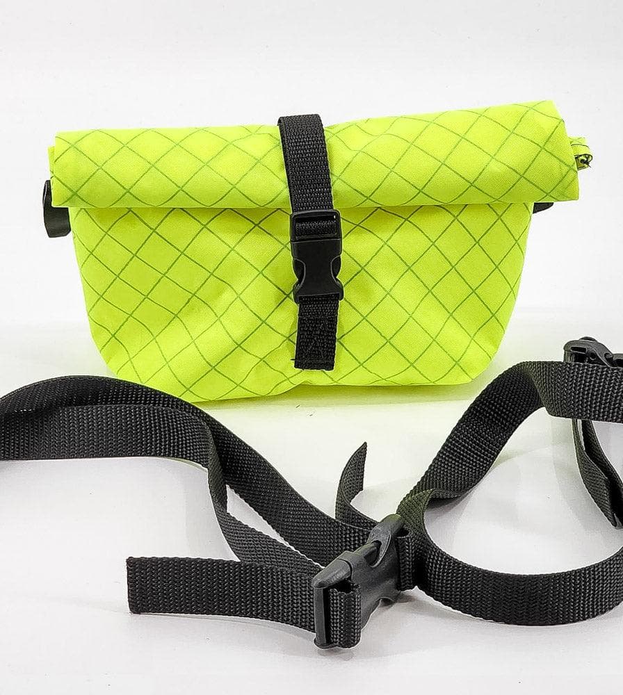 Roll top Fanny Pack ultralight Ecopak fabric