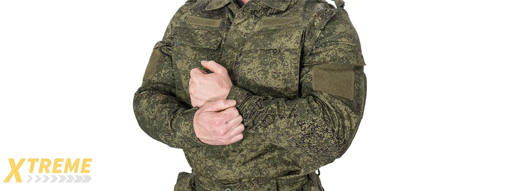 RUSSIAN BDU UNIFORM SETS (TETRIS LETO) MILITARY TACTICAL UNIFORM SET