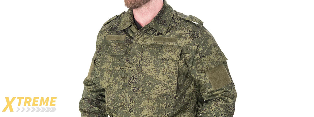 RUSSIAN BDU UNIFORM SETS (TETRIS LETO) MILITARY TACTICAL UNIFORM SET