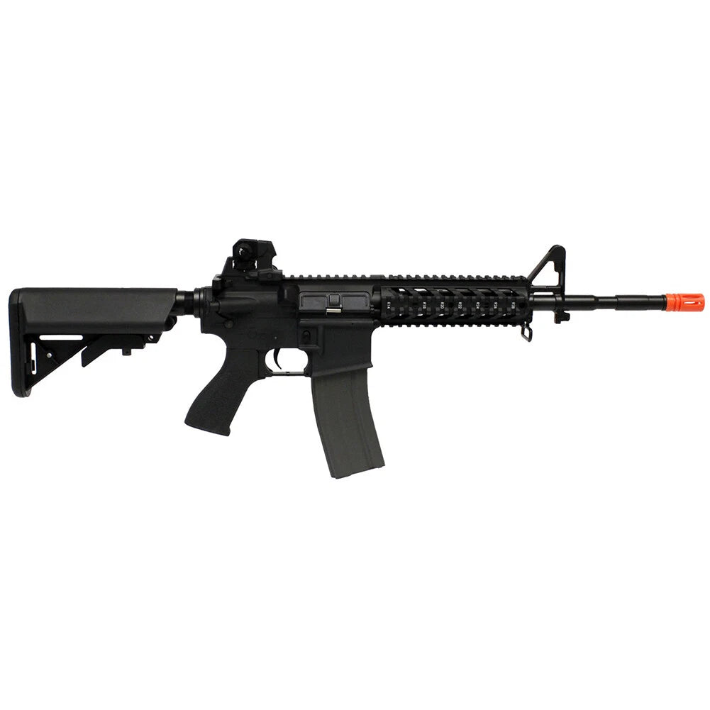 G&G COMBAT MACHINE M4 RAIDER AIRSOFT AEG RIFLE - BLACK