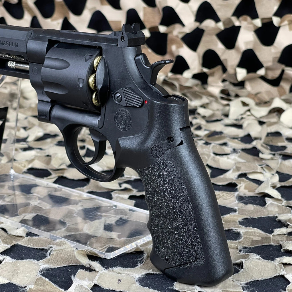 SW MP R8 Airsoft Revolver - 6MM- BLACK
