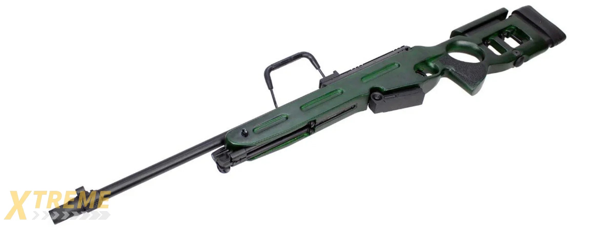 S&T SV-98 Spring Power Airsoft Rifle - (Real Wood/Green)