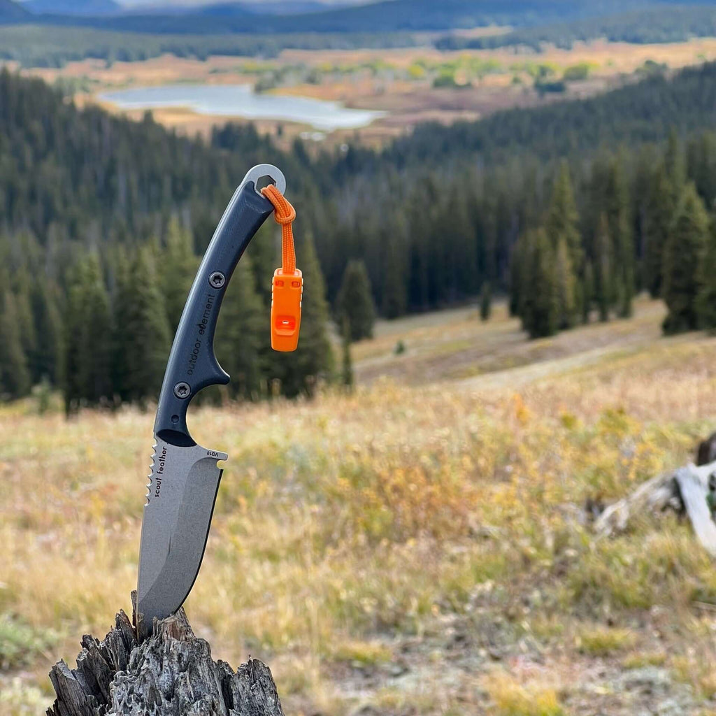 Scout Feather Adventure Survival Knife