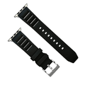 Shark Gill Rubber Band – For Apple Watch - Black