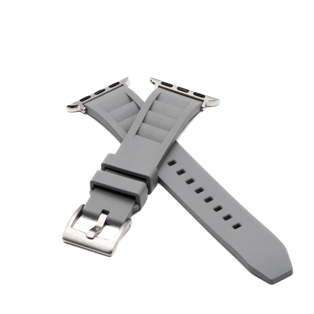 Shark Gill Rubber Band – For Apple Watch - Gray
