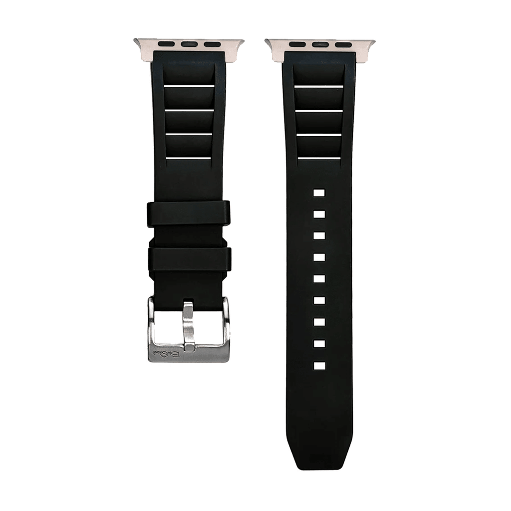 Shark Gill Rubber Band - For Apple Watch ULTRA - Black