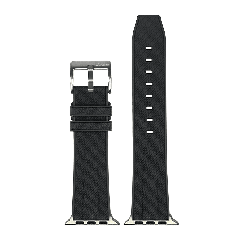 Shark Skin Rubber Band – For Apple Watch - Black
