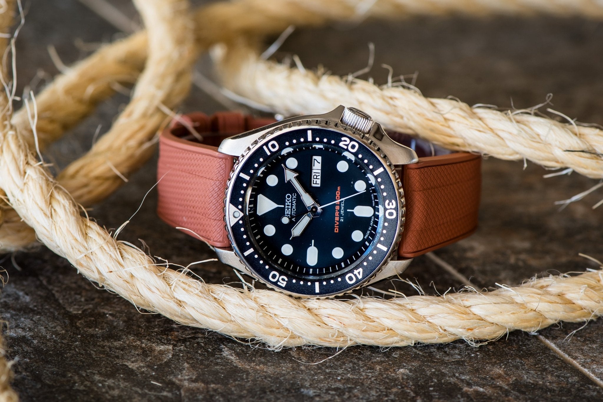 Shark Skin Rubber - Brown
