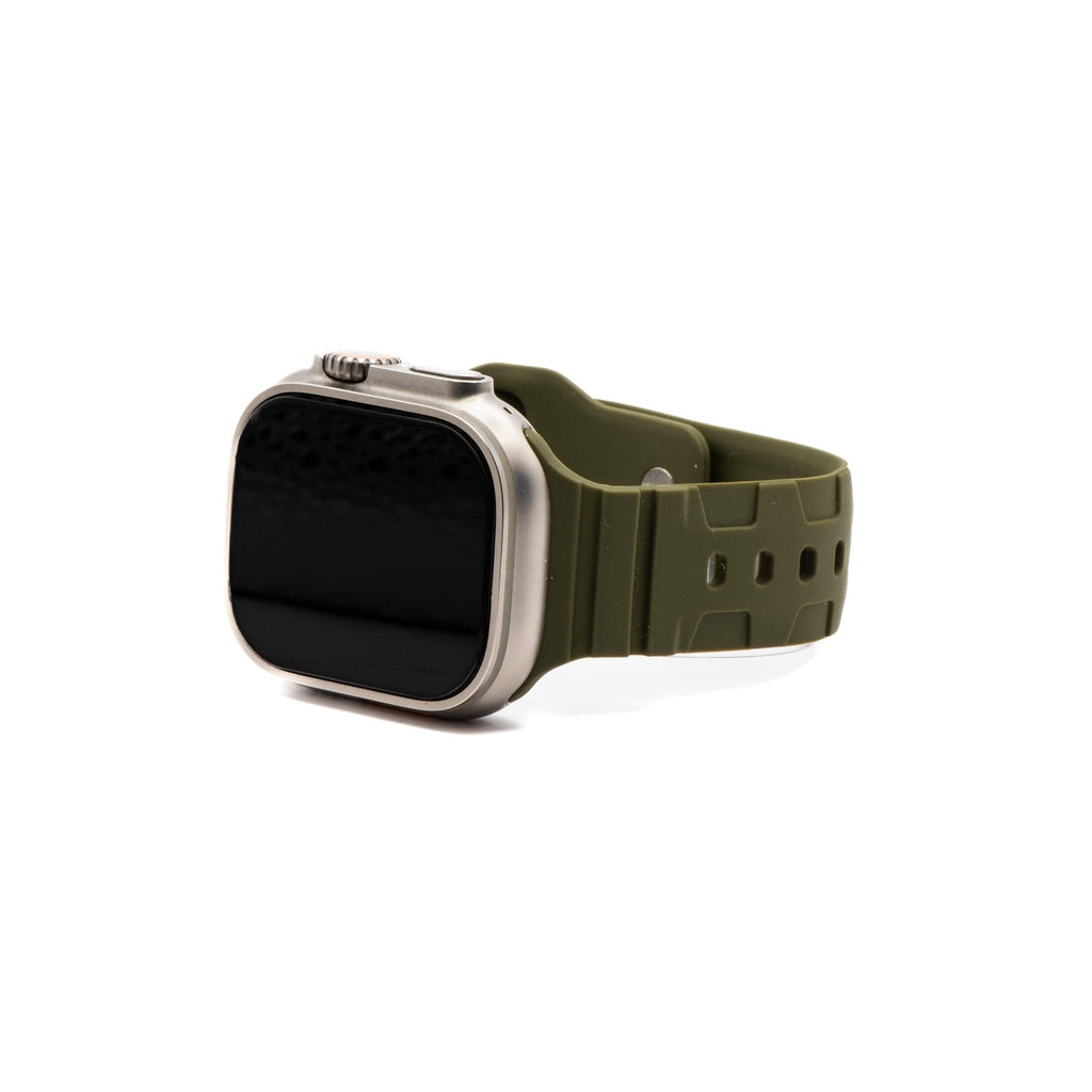 Silicone All-Terrain Band - For Apple Watch - Army Green