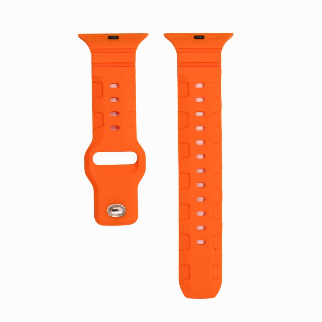 Silicone All-Terrain Band - For Apple Watch - Orange