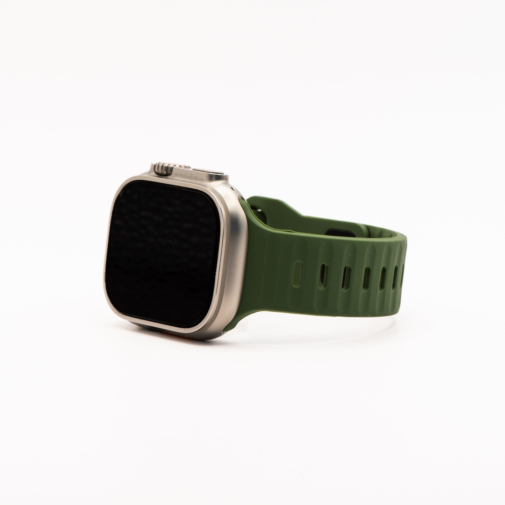 Silicone Groove Band - For Apple Watch - Green
