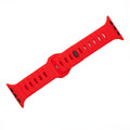Silicone Groove Band - For Apple Watch - Red