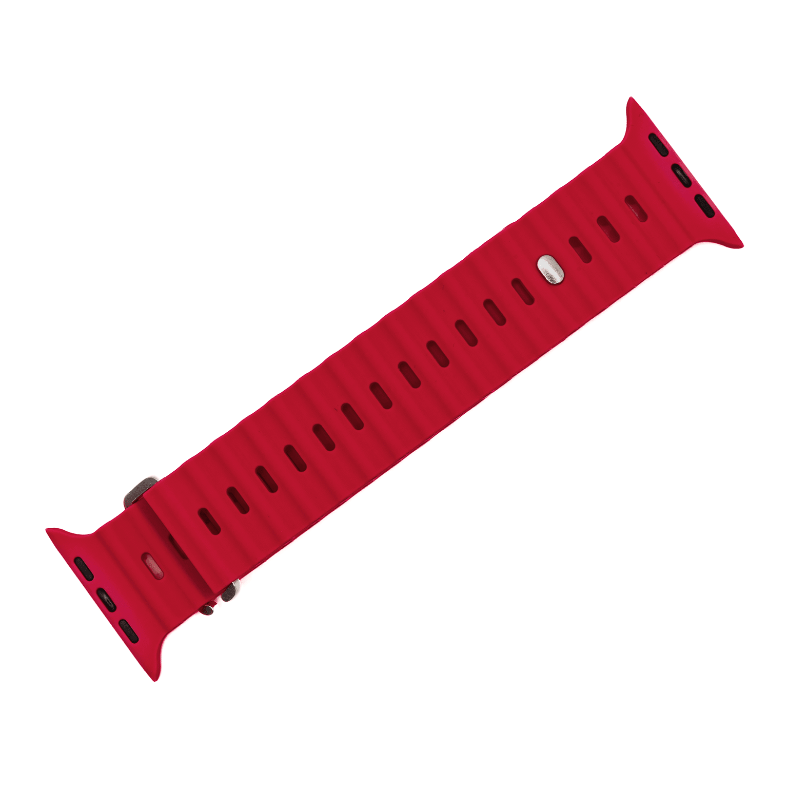 Silicone Oceanica Band - For Apple Watch - Red