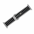 Silicone Ripple Band - For Apple Watch - Gray & Black