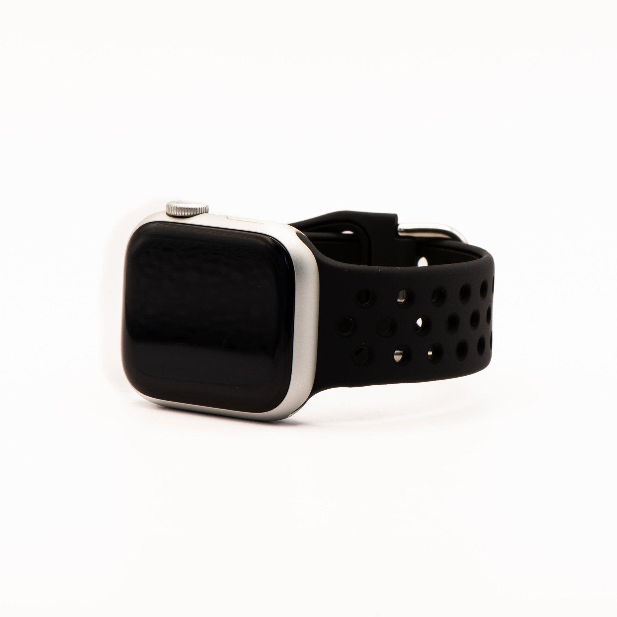 Silicone Sport Buckle Band - For Apple Watch - Blackout