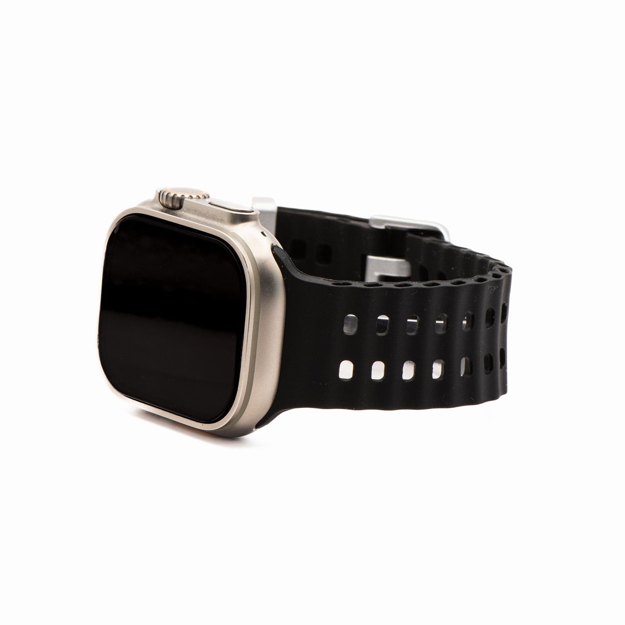 Apple Band ULTRA - Silicone Wave - Black