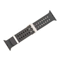 Silicone Wave Band - For Apple Watch - Gray