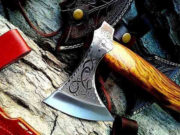 Single-Bit Viking Bearded Axe