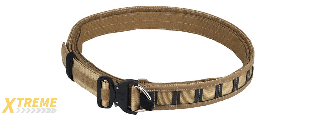 Special Combat Belt with Cobra Buckle, Heavy-Duty Tactical Utility Belt for Military Use