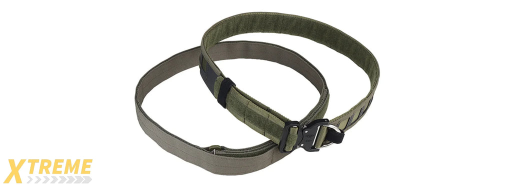 Special Combat Belt with Cobra Buckle, Heavy-Duty Tactical Utility Belt for Military Use