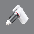 USB Car Charger Emergency Tool (White)