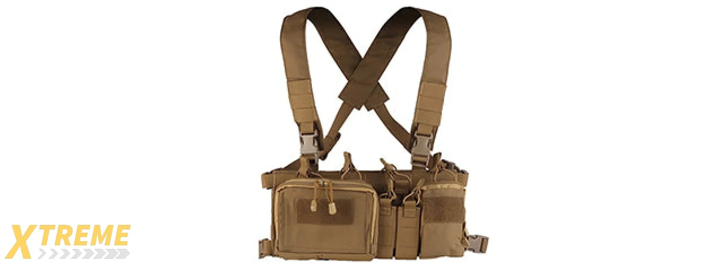 Strategic Style Tactical Chest Rig - Adjustable Modular Lightweight Load-Bearing Vest