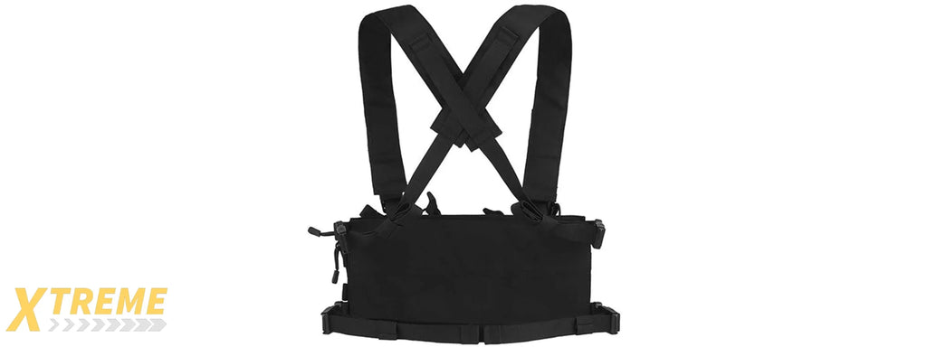 Strategic Style Tactical Chest Rig - Adjustable Modular Lightweight Load-Bearing Vest