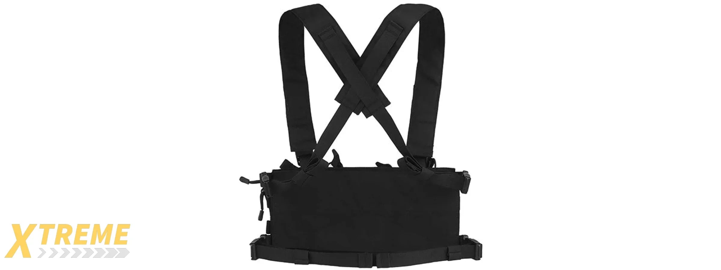 Strategic Style Tactical Chest Rig - Adjustable Modular Lightweight Load-Bearing Vest