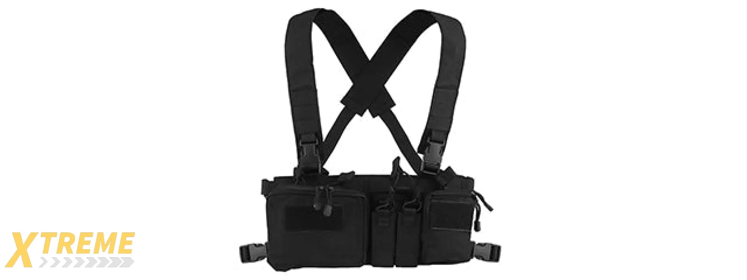 Strategic Style Tactical Chest Rig - Adjustable Modular Lightweight Load-Bearing Vest