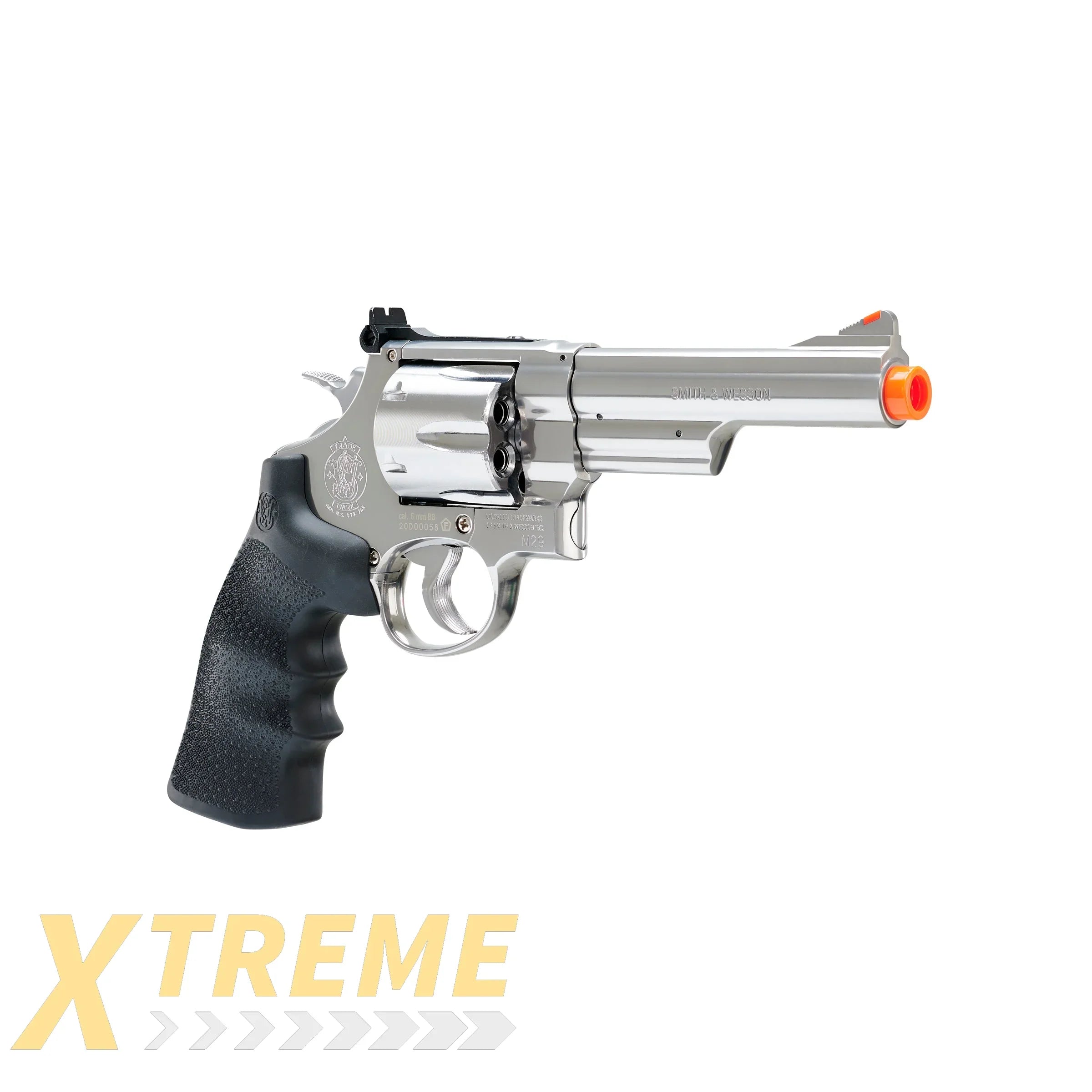 SW M29 CLASSIC-6MM-CHROME FINISH 5 INCH BARREL