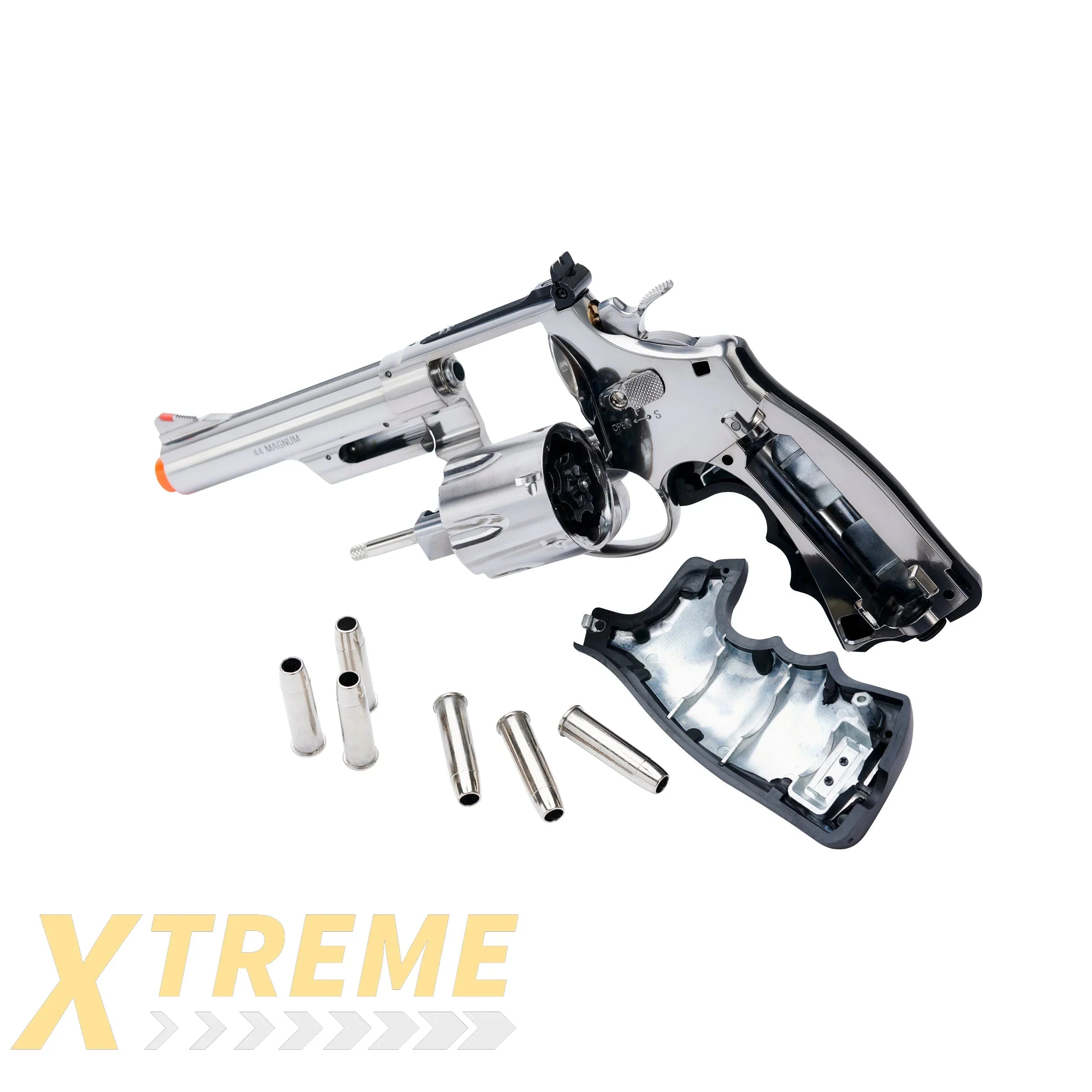 SW M29 CLASSIC-6MM-CHROME FINISH 5 INCH BARREL