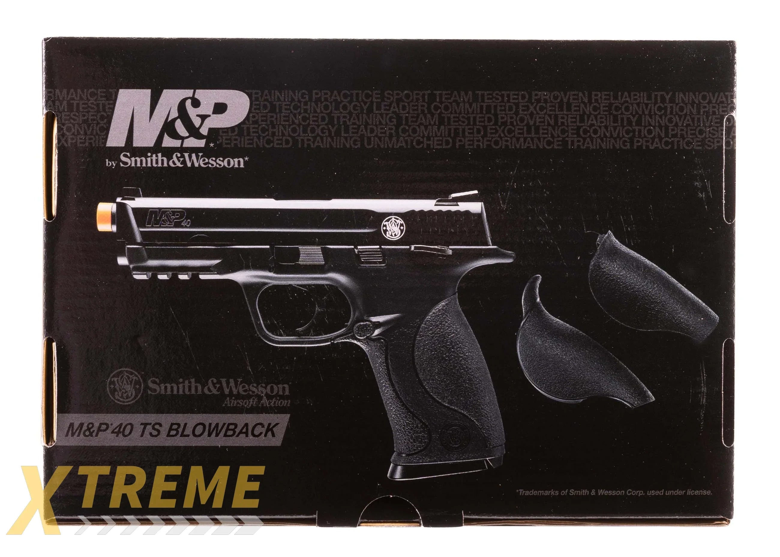 SW MP 40 - 6MM-BLACK