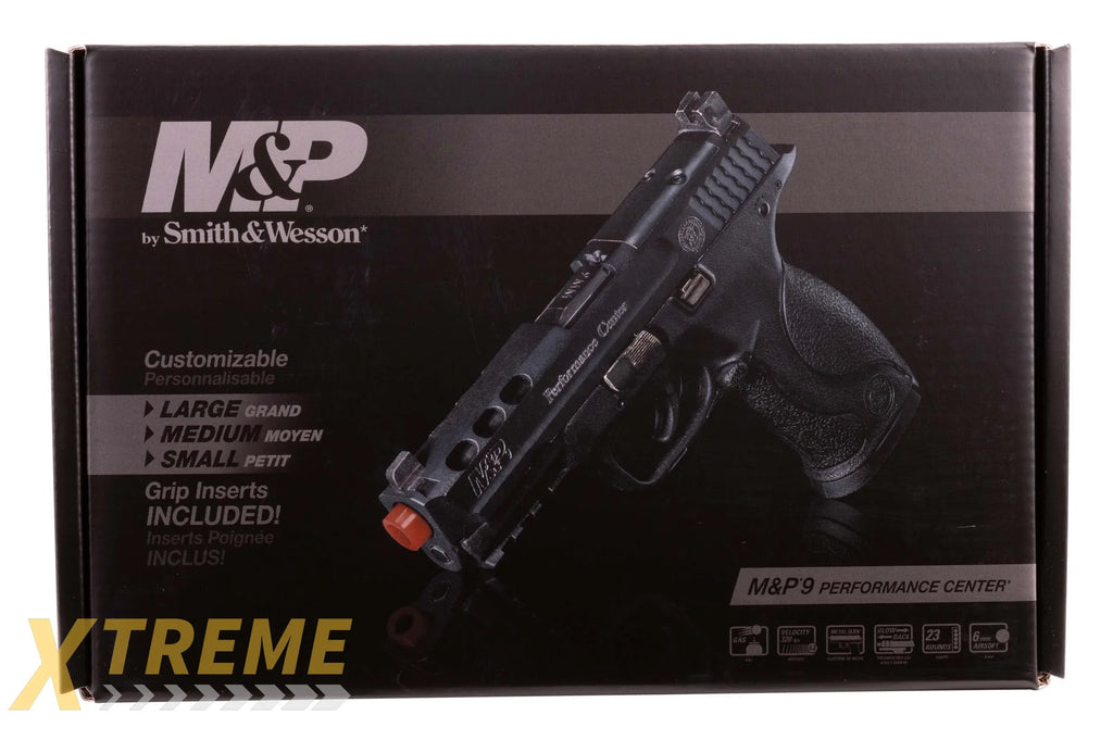 SW MP 9 PERFORMANCE CENTER GBB-6MM-BLACK