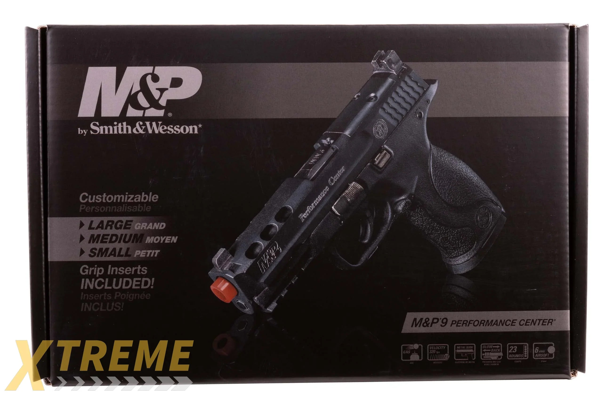 SW MP 9 PERFORMANCE CENTER GBB-6MM-BLACK
